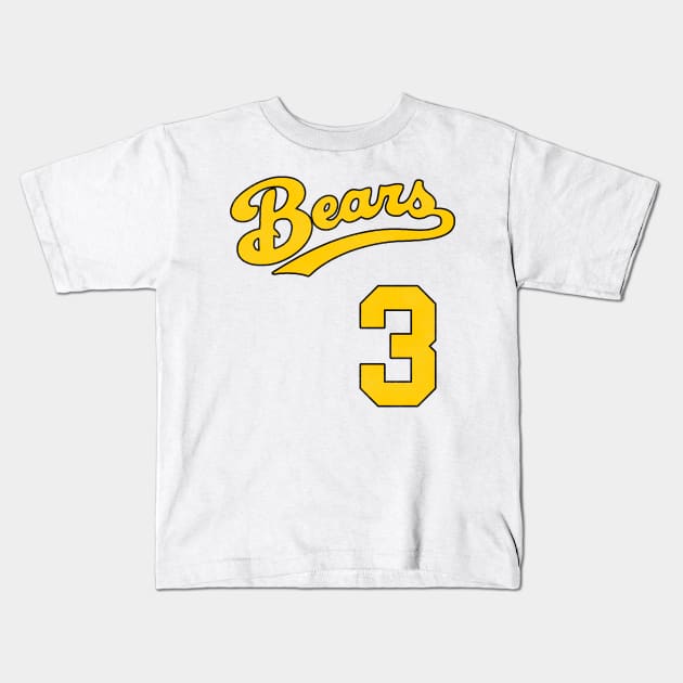 Kelly Leak Vintage Bad News Bears Jersey (Front/Back Print) Kids T-Shirt by darklordpug